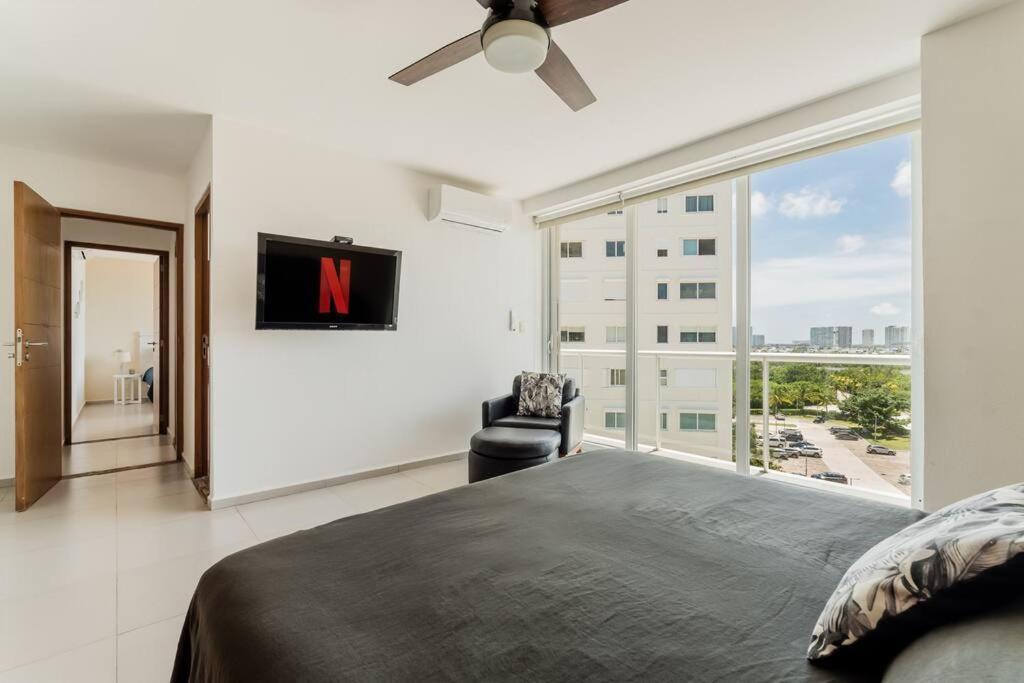 Reef Beachfront 3Bdr Apartment By Casa Paraiso Cancun Dış mekan fotoğraf