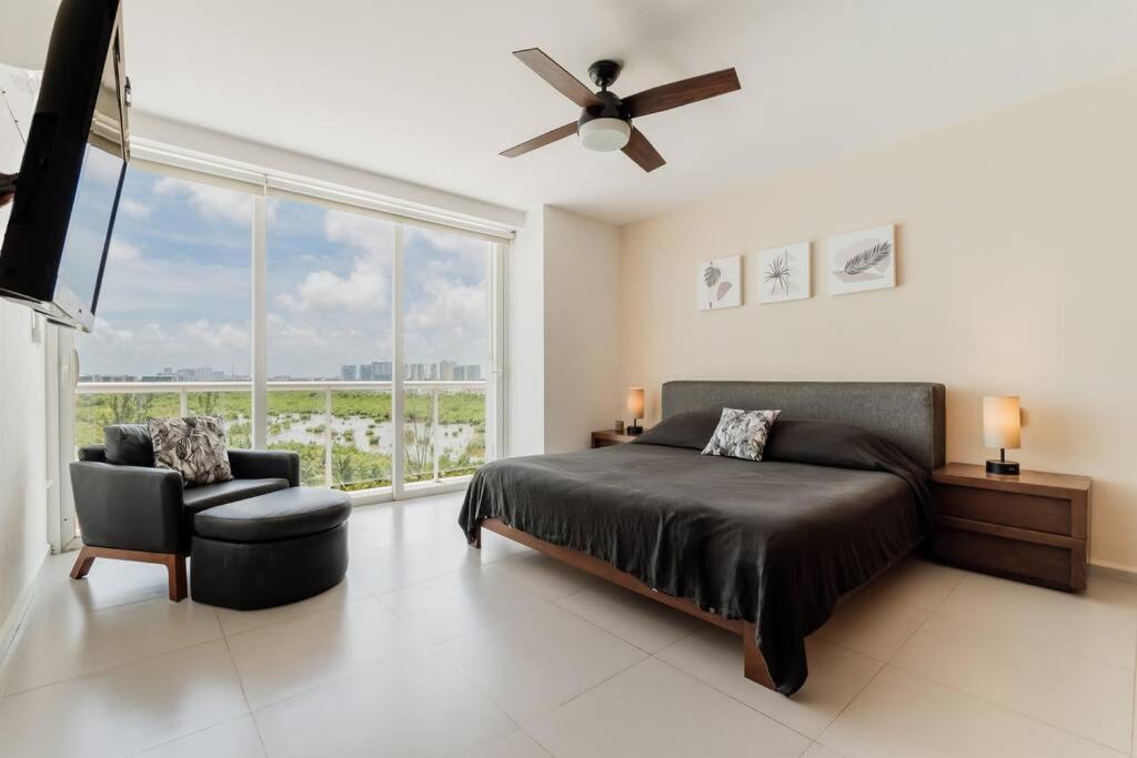Reef Beachfront 3Bdr Apartment By Casa Paraiso Cancun Dış mekan fotoğraf