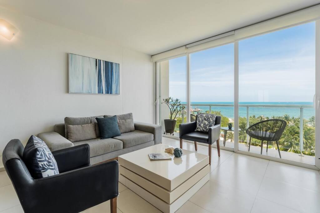 Reef Beachfront 3Bdr Apartment By Casa Paraiso Cancun Dış mekan fotoğraf